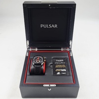 Pulsar Supercars Limited Edition 0758/2019 Chronograph Watch Box & COA 