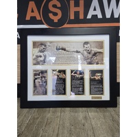 Danny Green Signed Boxing Memorabilia Frame Green Machine COA 343/499