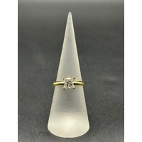 Ladies 18ct Yellow Gold Diamond Engagement Ring