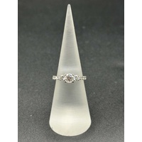 Ladies 18ct White Gold Diamond Engagement Ring