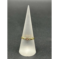 Ladies 18ct Yellow Gold Diamond Ring 