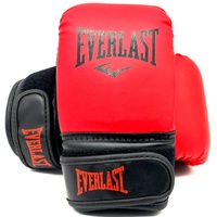 Everlast Tempo Boxing Bag Gloves Red Black Small/Medium DWEQ141129