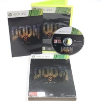 DOOM 3 BFG Edition Xbox 360 PAL Complete CIB With Manual & Slip Cover
