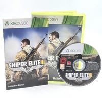 Sniper Elite 3 III Afrika Xbox 360 Game Complete With Manual PAL