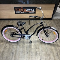 Electra The Betty 3 Speed Cruiser Bike Women Black Pink Street Ride Series