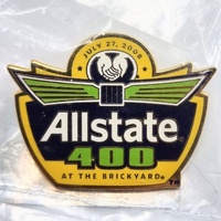2008 Allstate 400 At The Brickyard July 27th NASCAR Event Pin WinCraft