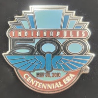 Indianapolis 500 May 30 2010 Centennial Era Badge Pin Collectible