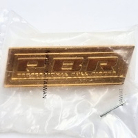 PBR Professional Bull Riders Gold Tone Lapel Pin Rodeo Western Collectible