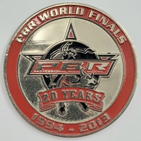 PBR Professional Bull Riders 20 Years World Finals 1994-2013 Commemorative Challenge Token Coin