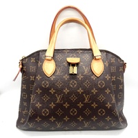 Louis Vuitton Rivoli MM Monogram Crossbody Handbag Brown M44546 + COA