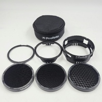 Profoto OCF Grid Kit 10° 20° 30° Grid & Gel Holder Carry Case