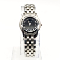 Gucci 5500L Ladies 11 Diamond Dial Swiss Quartz Stainless Steel Watch