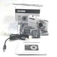 ILFORD PIXI-D Point & Shoot Digital Camera White 16x Zoom