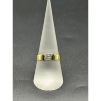 Ladies 18ct Yellow & White Gold Diamond Ring
