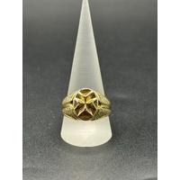 Unisex 18ct Yellow Gold Maltese Cross Ring 