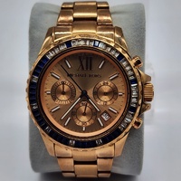 Michael Kors MK-5755 Everest Chronograph Rose Gold Ladies Watch 10 ATM