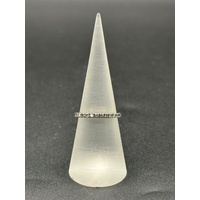 Ladies 14ct White Gold Diamond Band Ring