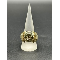 Men’s 9ct Yellow Gold Harley-Davidson Skull Ring