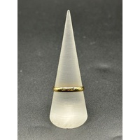 Unisex 9ct Yellow Gold Band Ring