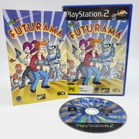 Futurama Sony PlayStation 2 PS2 PAL Game Complete With Manual