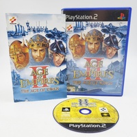 Age of Empires II The Age of Kings PS2 PAL Game Complete With Manual
