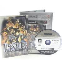 TimeSplitters PS2 PAL Platinum Game Complete with Manual