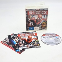 Marvel Ultimate Alliance 2 PS3 PlayStation 3 PAL 2009 Activision Complete Manual