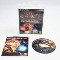 Mortal Kombat Komplete Edition PS3 PAL AU 2013 Complete Manual