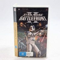 Star Wars Battlefront II Sony PSP PAL AU Game Complete With Manual LucasArts