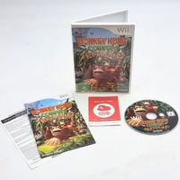 Donkey Kong Country Returns Wii PAL AU 2010 Complete Manual Nintendo