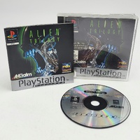 Alien Trilogy PS1 PlayStation 1 PAL Platinum 1996 Complete Manual 