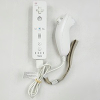 Nintendo Wii Remote RVL-003 Nunchuk Controller RVL-004 Bundle White