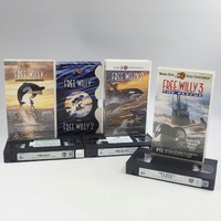 Free Willy 1 2 & 3 VHS Trilogy 3-Tape Set PAL Warner Bros Family Films