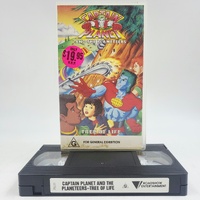 Captain Planet And The Planeteers Tree Of Life VHS Tape Rated G