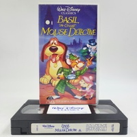 Disney Basil The Great Mouse Detective VHS PAL Walt Disney Classics