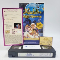 Disney Aladdin and the King of Thieves VHS PAL Robin Williams