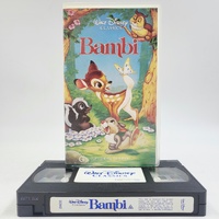 Walt Disney Classics Bambi VHS PAL Australian Release G Rated