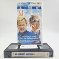 Disney My Favourite Martian VHS Jeff Daniels Christopher Lloyd 1999 PAL PG