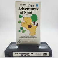 The Adventures of Spot VHS Eric Hill ABC Video Children’s Cartoon