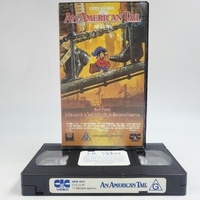 An American Tail VHS PAL Vintage Steven Spielberg Don Bluth CIC Video RFM1073