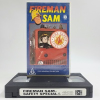 Fireman Sam Fire Safety Special VHS 1991 ABC Video PAL John Alderton