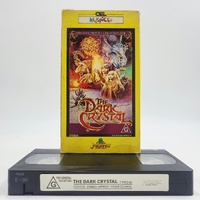 The Dark Crystal VHS Jim Henson Muppet Home Video Vintage Fantasy Movie