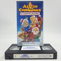 Alvin and the Chipmunks A Chipmunk Christmas VHS Kids Family Animation