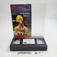Christmas Eve on Sesame Street VHS PAL