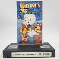 Casper’s First Christmas VHS Hanna-Barbera Animated Holiday Roadshow