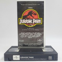 Jurassic Park VHS Video Tape 1997 Steven Spielberg Universal PG