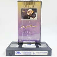 Elton John The Nighttime Concert VHS CEL Home Video 1985 Live Music
