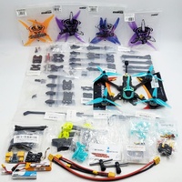 Assorted FPV Racing Drone Parts Kit Frames Propellers Batteries Accessories