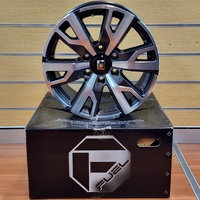 Set of 5 Fuel Off-Road FC854 20x9 6x5.5 +20 Wheels Suits GWM Tank 300