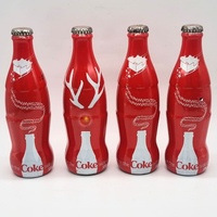 Coca-Cola Christmas Coke Bottles 2007 On The Coke Side Of Life Set 4